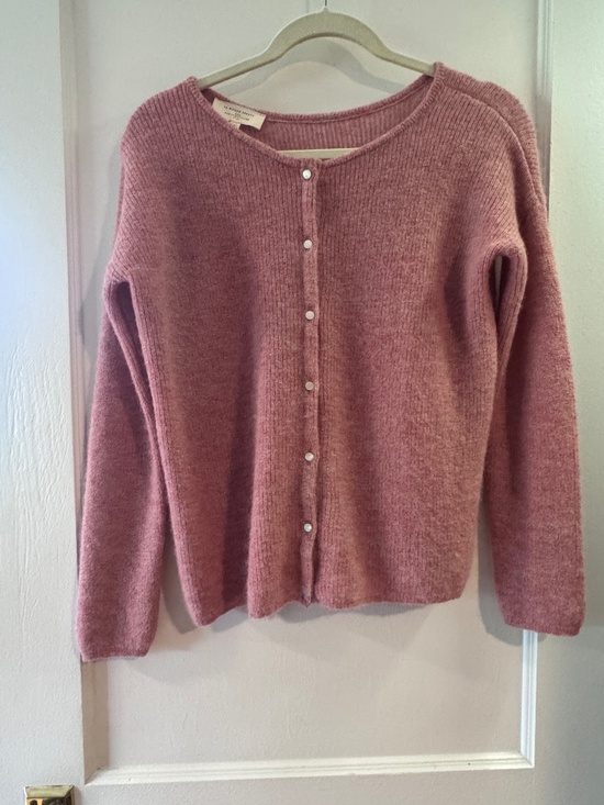Sezane Sweaters - Sezane Gaspard Cardigan Bois De Rose - Size XXS